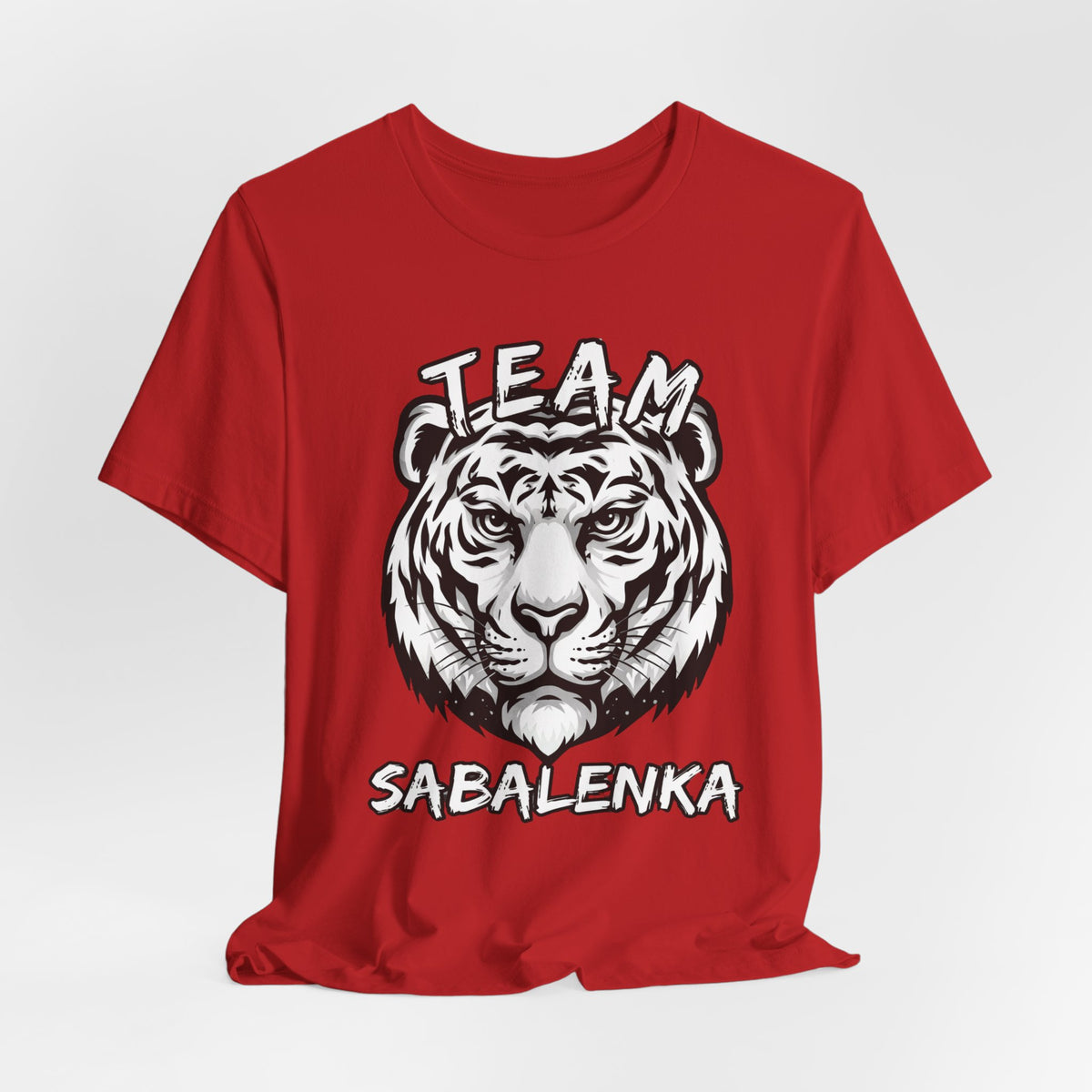 Team Sabalenka Tiger T-Shirt — Tennis Fan Tee