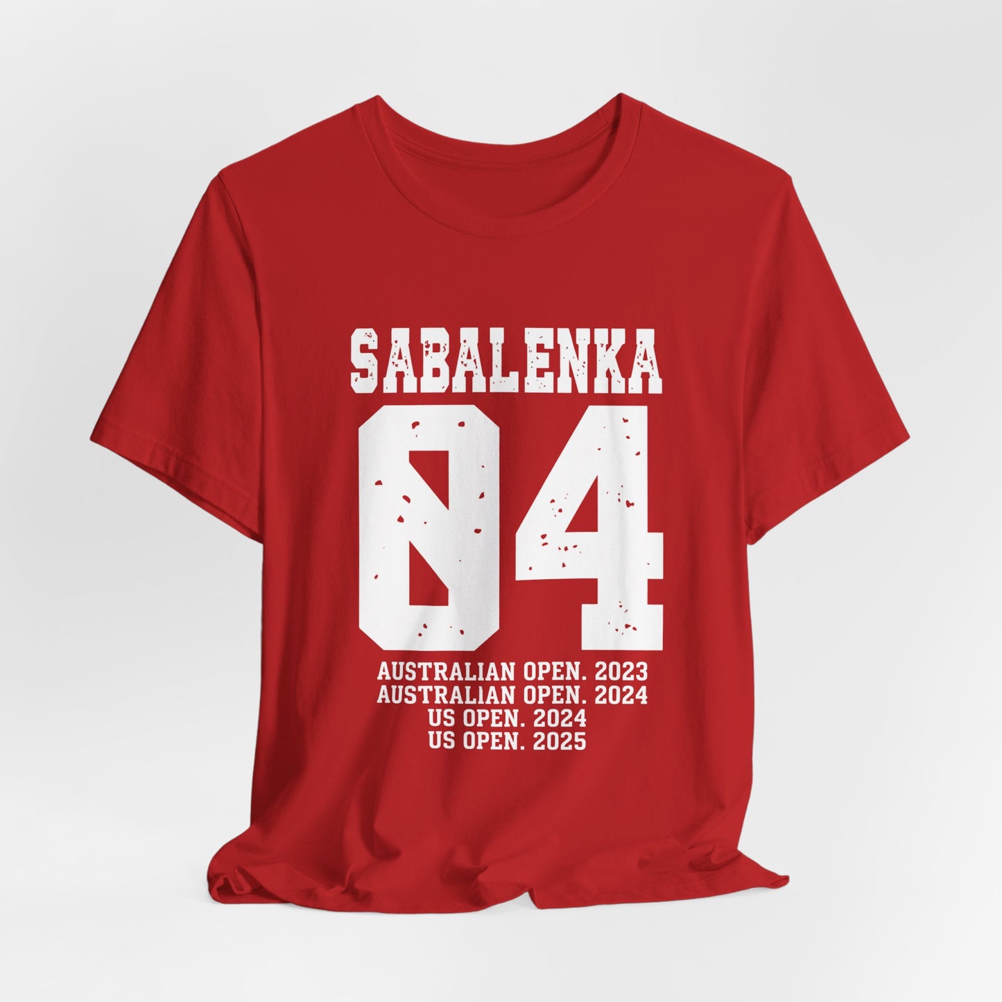 Sabalenka Short Sleeve Tee — Minimal Classic Blank T‑Shirt