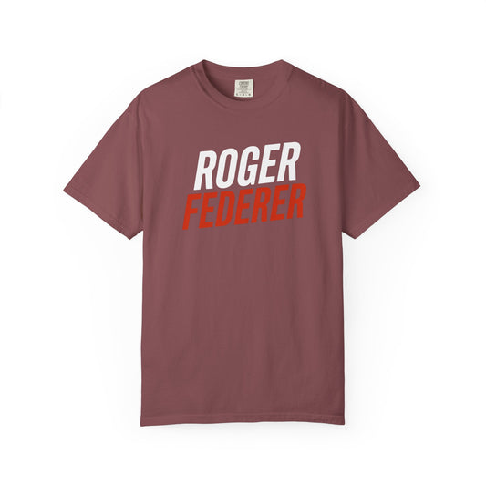 Roger Federer Retro Tennis T-Shirt