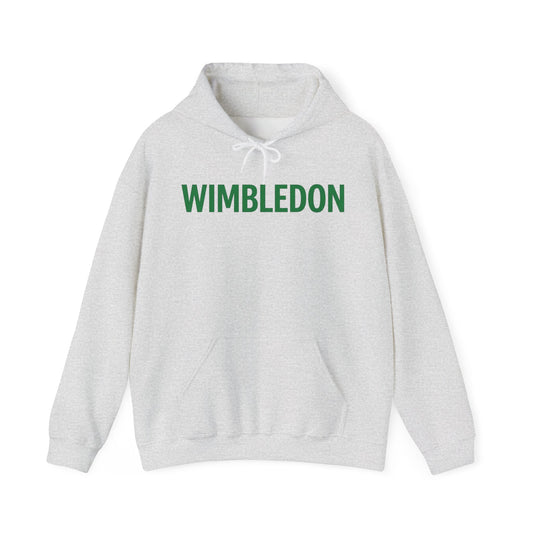 Wimbledon Hoodie — Classic Green Tennis Logo Pullover