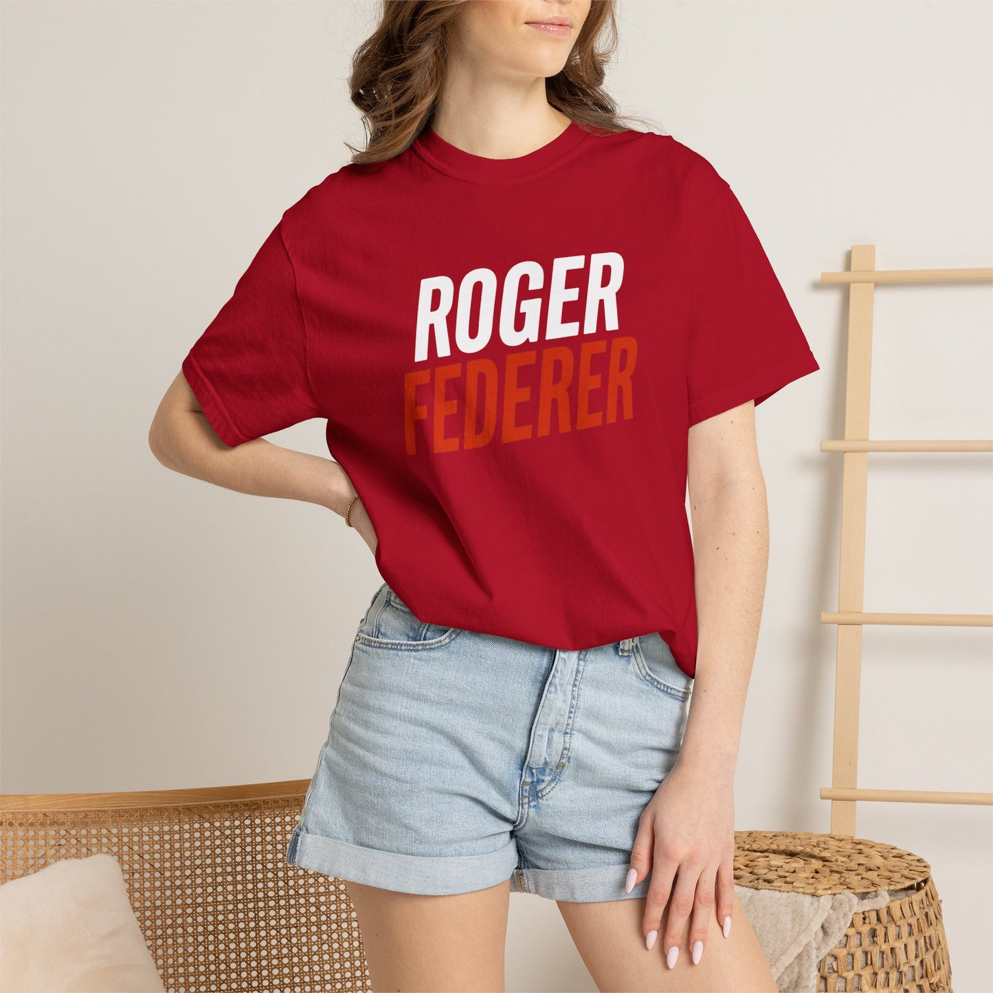 Roger Federer Retro Tennis T-Shirt
