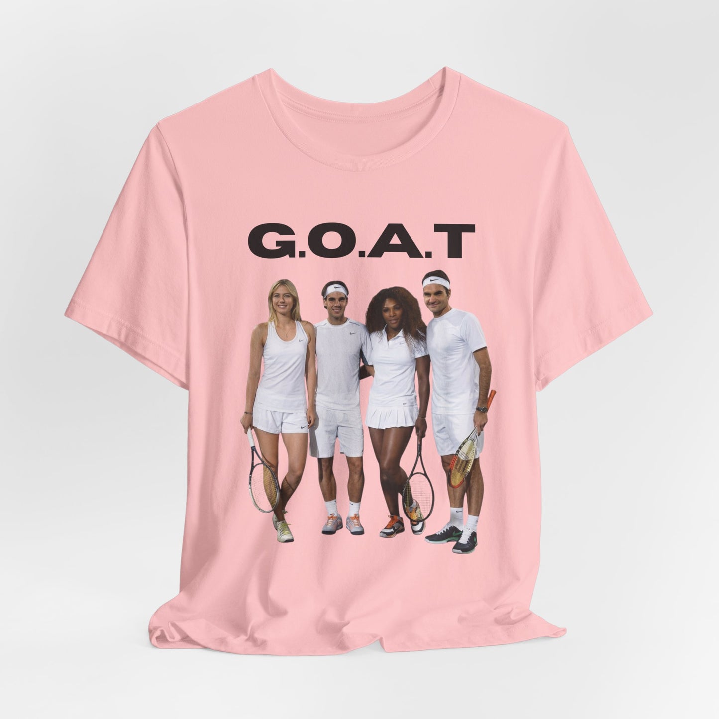 G.O.A.T. Tennis Team Graphic Tee - Federer, Serena, Nadal, Sharapova