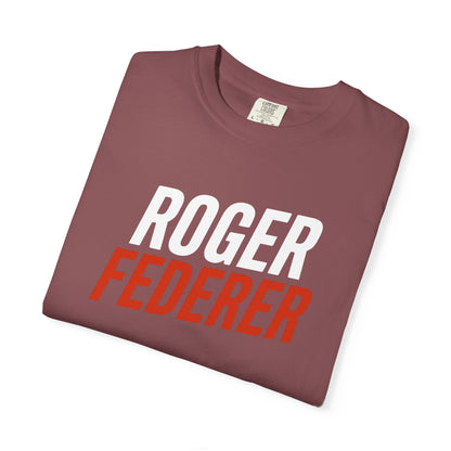 Roger Federer Retro Tennis T-Shirt