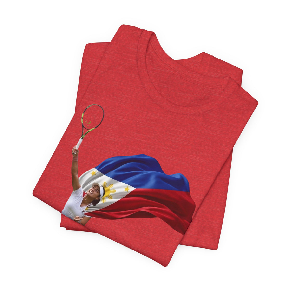 Alex Eala - Tennis Player with Philippine Flag T‑Shirt