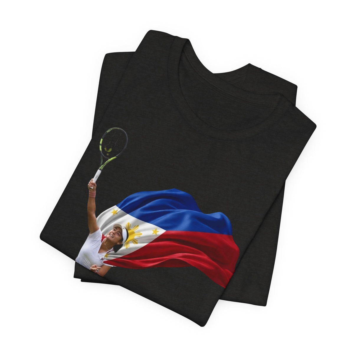Alex Eala - Tennis Player with Philippine Flag T‑Shirt