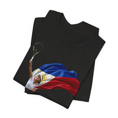 Alex Eala - Tennis Player with Philippine Flag T‑Shirt
