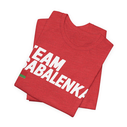 Team Sabalenka Minimalist Pan-African Flag T-shirt