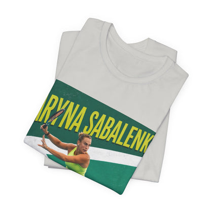 Aryna Sabalenka Tennis Tee – Women's Pro Player Graphic T-Shirt