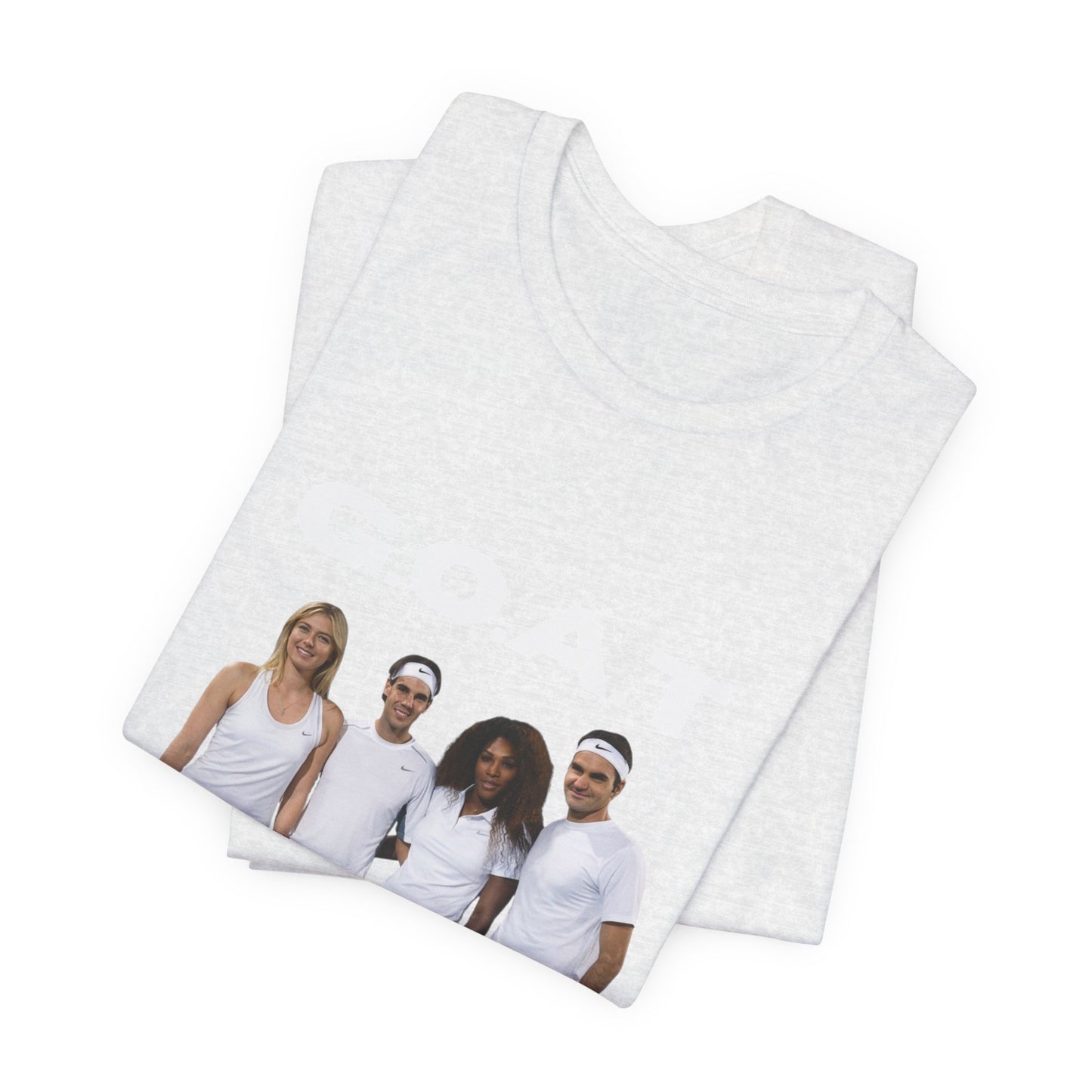 GOAT Tennis Players T-Shirt – Vintage Court Team Graphic Tee