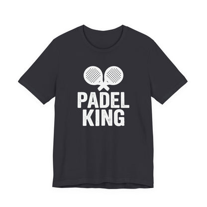 Padel King T‑Shirt — Men's Padel Tennis Graphic Tee