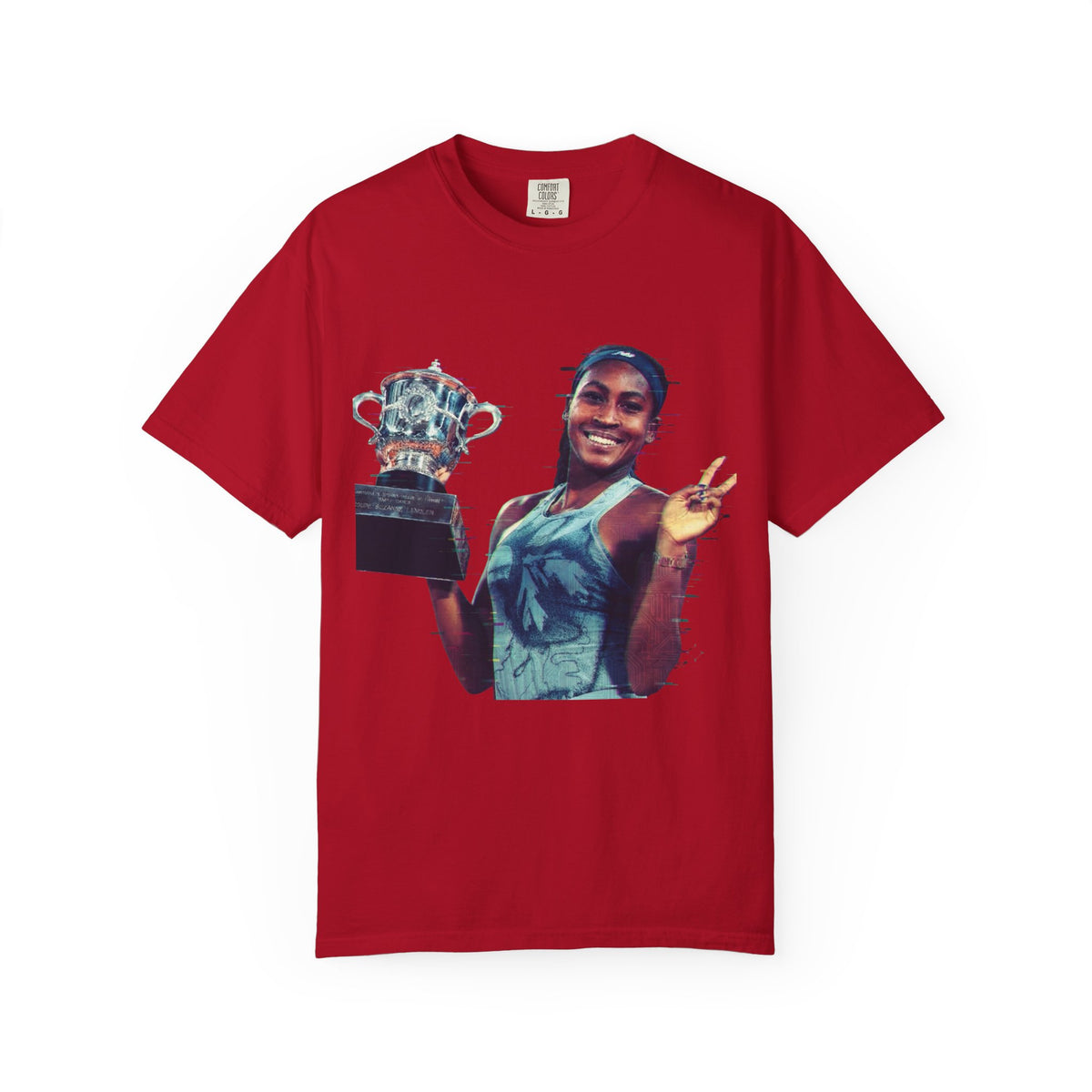 T-Shirt — Coco Gauff Champion Photo Tee