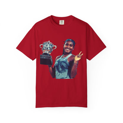 T-Shirt — Coco Gauff Champion Photo Tee