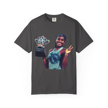 T-Shirt — Coco Gauff Champion Photo Tee