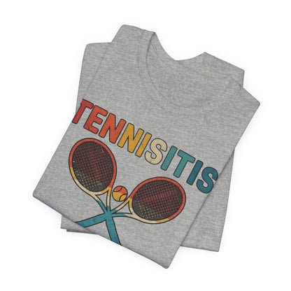 Tennisitis T-Shirt – Vintage Tennis Rackets Graphic Tee
