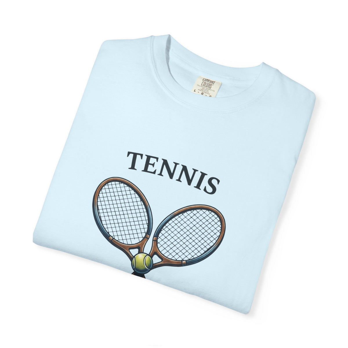 Tennis Anyone? Graphic T-Shirt — Vintage Racket & Ball Tee for Tennis Players