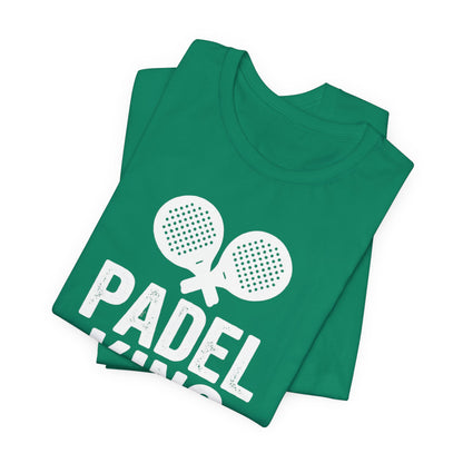 Padel King T‑Shirt — Men's Padel Tennis Graphic Tee