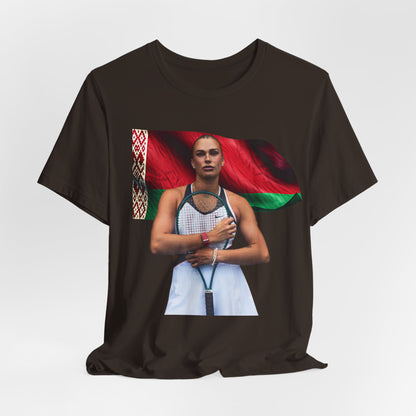 Tennis Player Aryna Sabalenka — Patriotic Athlete T-Shirt