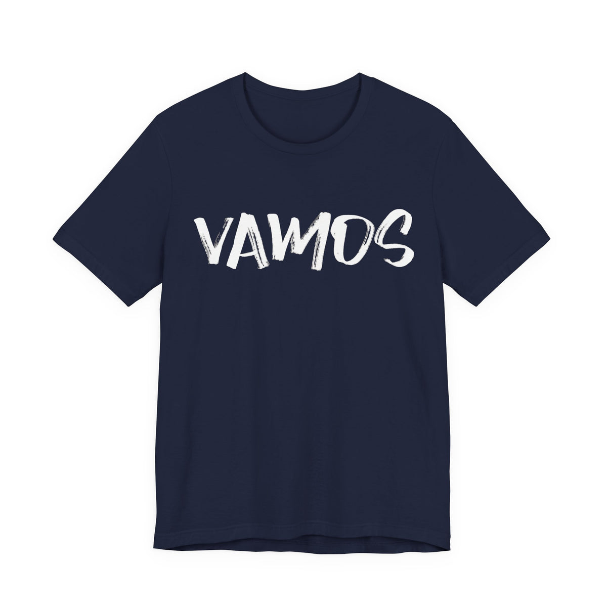 Vamos T-Shirt — Bold Brush Script Graphic Tee