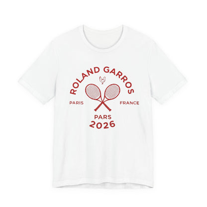 Roland Garros 2026 Paris Tennis Tee