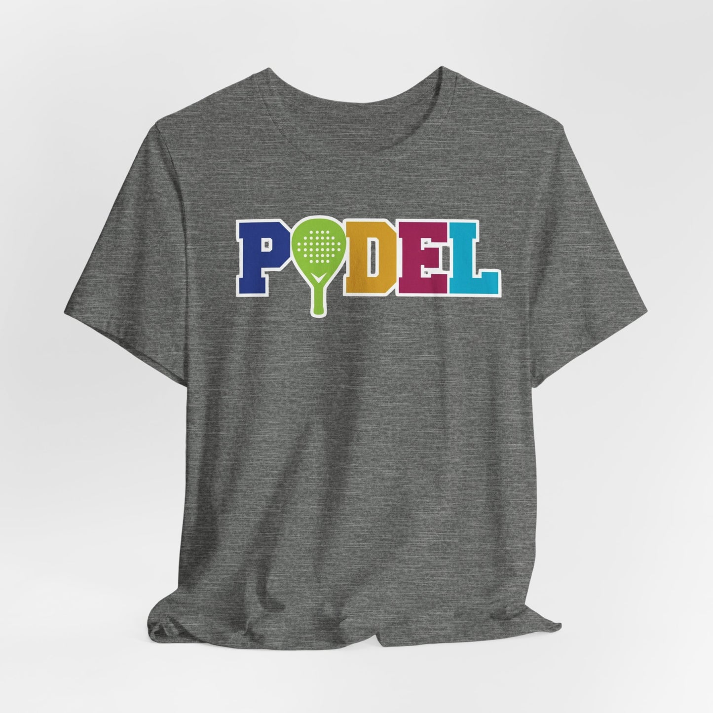 PÖDEL Paddle Tee – Colorful Pickleball Graphic T-Shirt