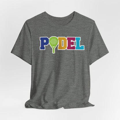 PÖDEL Paddle Tee – Colorful Pickleball Graphic T-Shirt