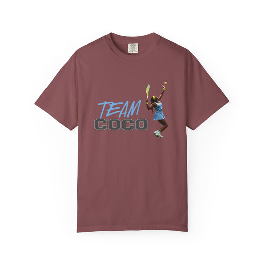 Team Coco Gauff Tennis T-Shirt — "TEAM COCO" Tennis Player Graphic Tee