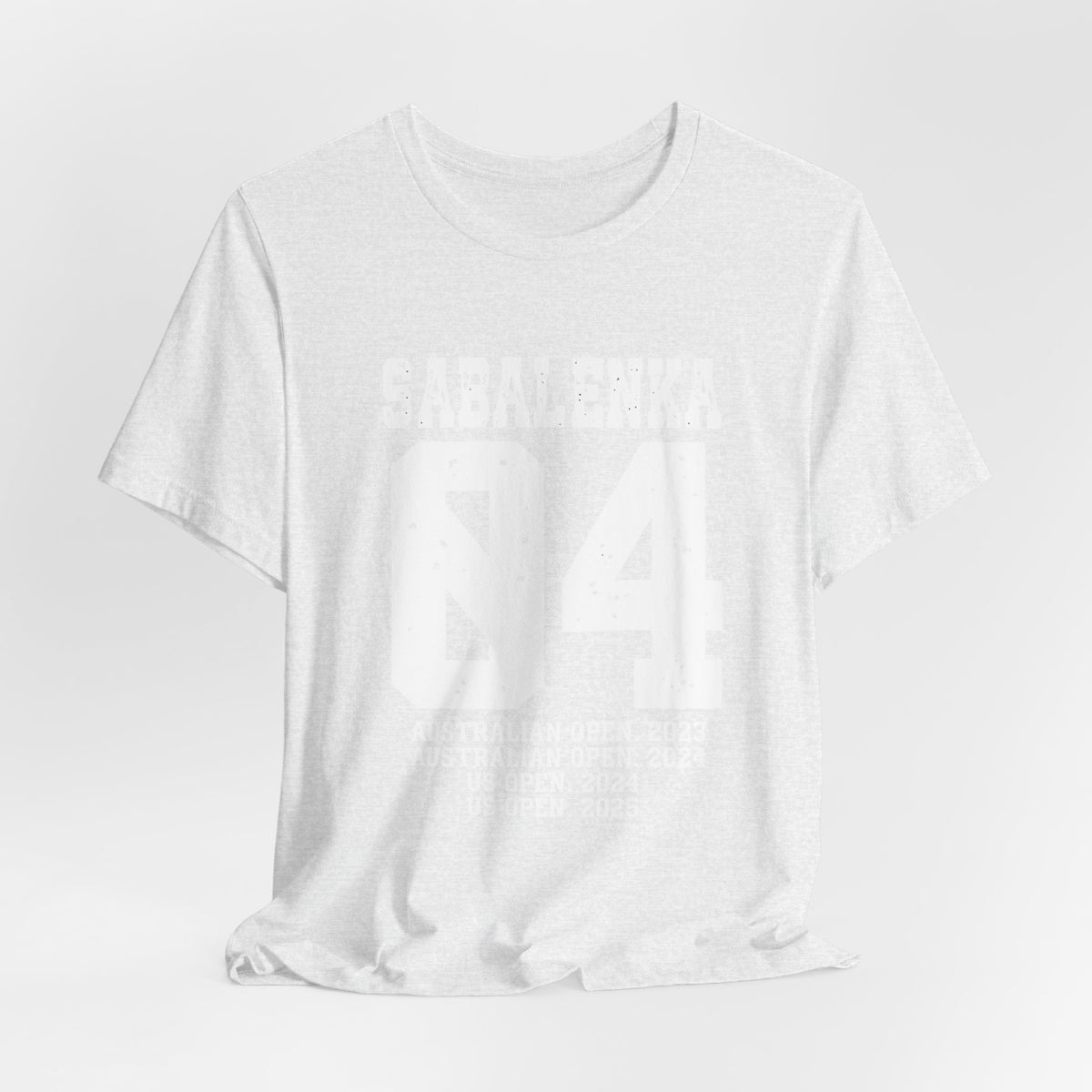 Sabalenka Short Sleeve Tee — Minimal Classic Blank T‑Shirt