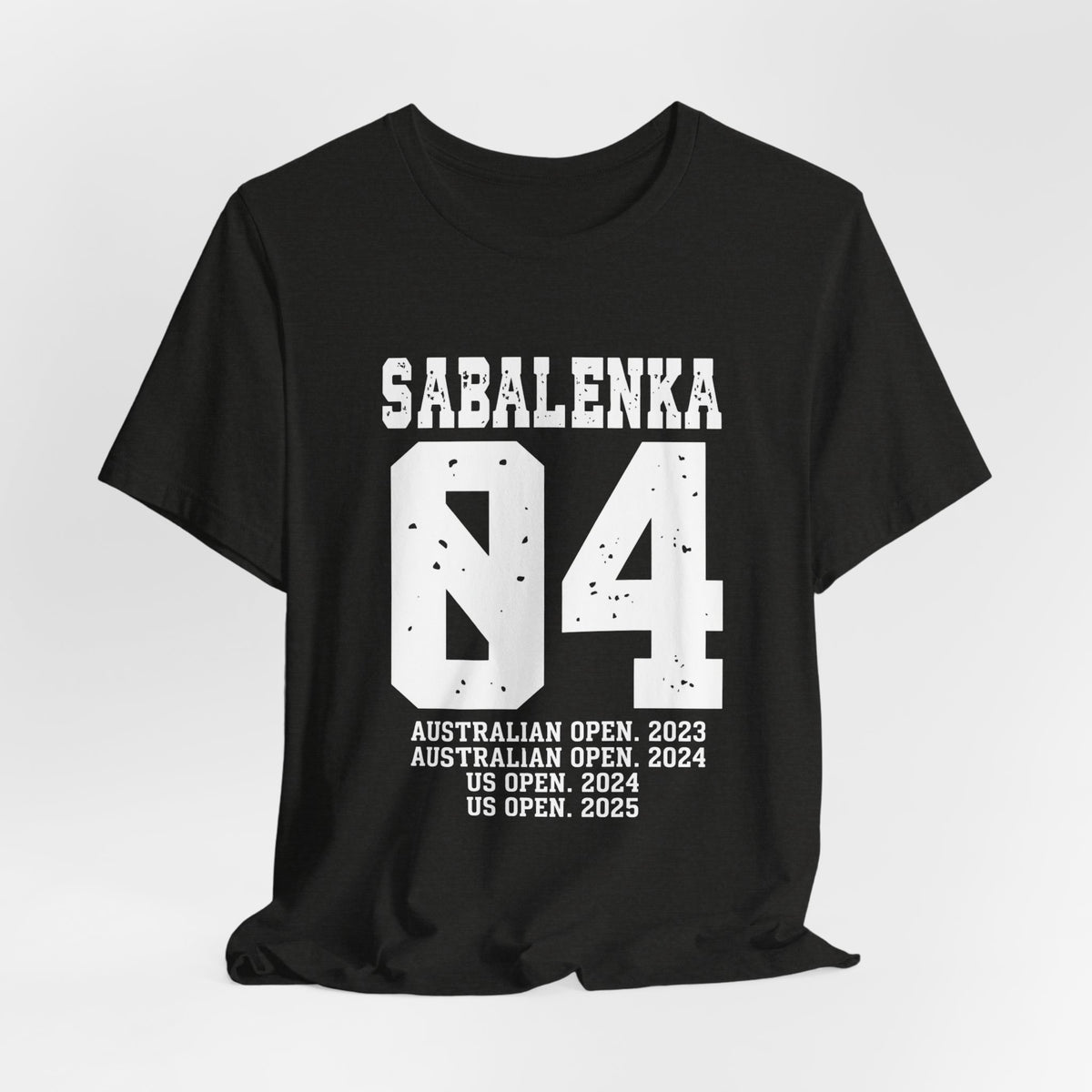 Sabalenka Short Sleeve Tee — Minimal Classic Blank T‑Shirt
