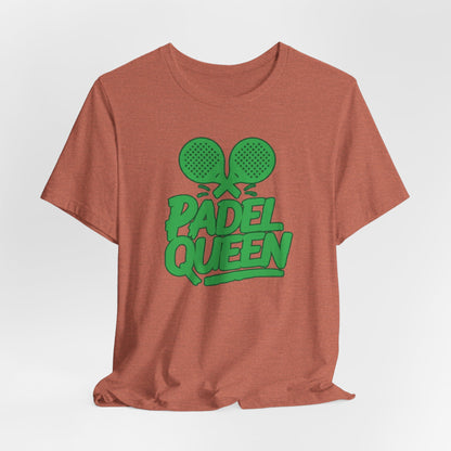 Padel Queen T‑Shirt — Women's Padel Tennis Graphic Tee