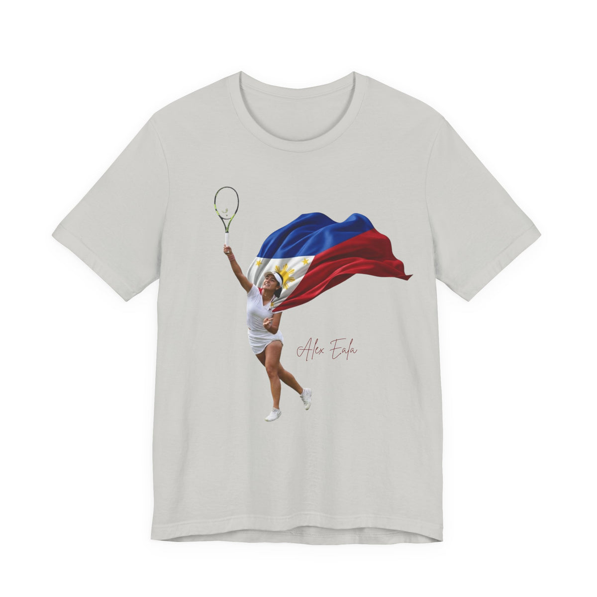 Alex Eala - Tennis Player with Philippine Flag T‑Shirt