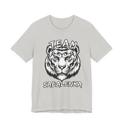 Team Sabalenka Tiger T-Shirt — Tennis Fan Tee