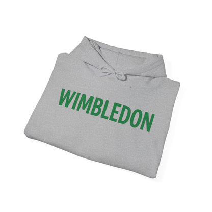 Wimbledon Hoodie — Classic Green Tennis Logo Pullover