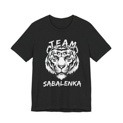 Team Sabalenka Tiger T-Shirt — Tennis Fan Tee