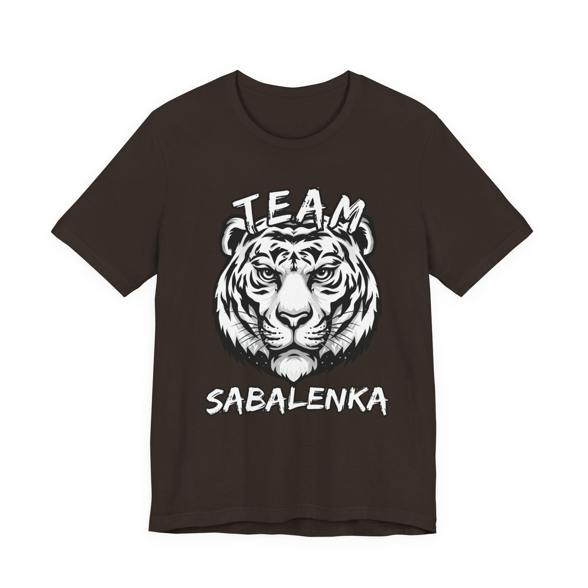 Team Sabalenka Tiger T-Shirt — Tennis Fan Tee