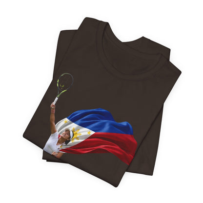 Alex Eala - Tennis Player with Philippine Flag T‑Shirt