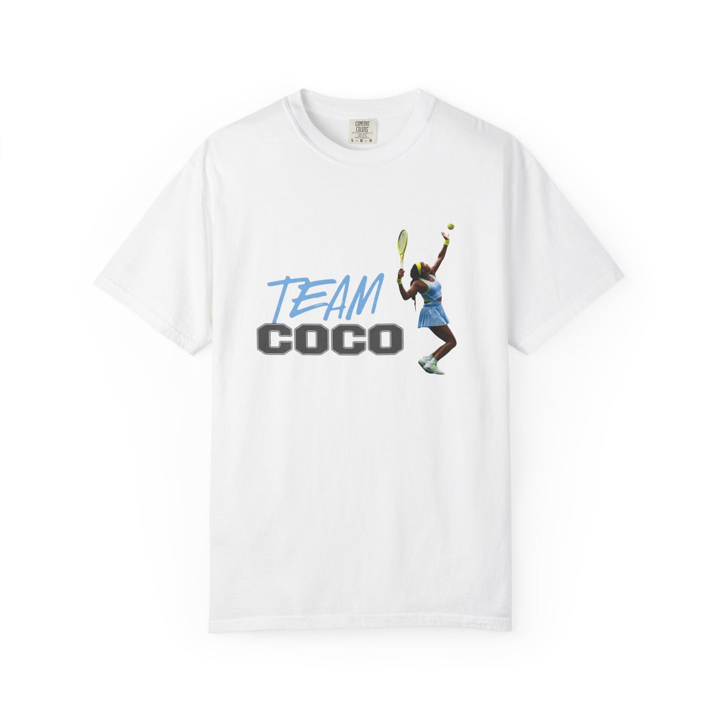 Team Coco Gauff Tennis T-Shirt — "TEAM COCO" Tennis Player Graphic Tee