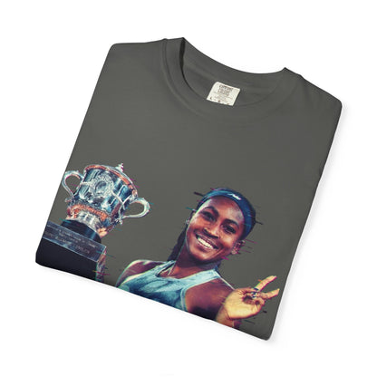 T-Shirt — Coco Gauff Champion Photo Tee