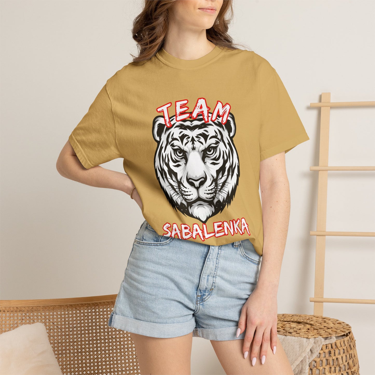 T-Shirt — Team Sabalenka Tiger Graphic Tee