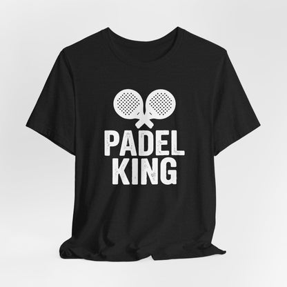 Padel King T‑Shirt — Men's Padel Tennis Graphic Tee
