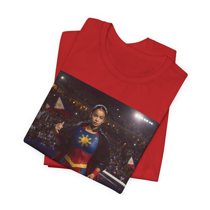 Alex Eala Tennis T‑Shirt — Filipino Tennis Star Photo Tee