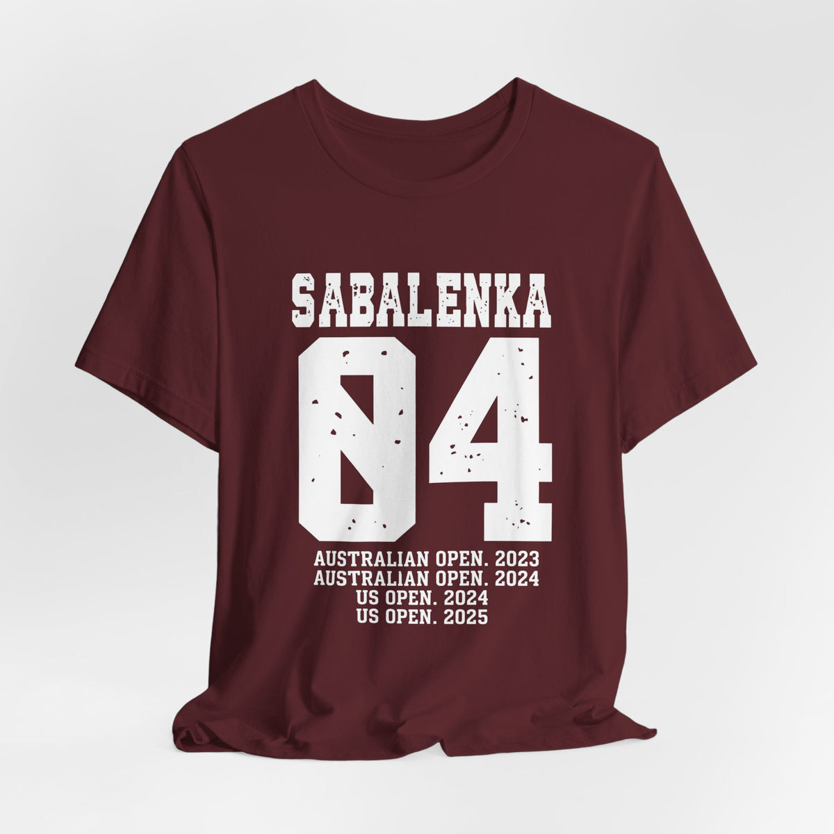 Sabalenka Short Sleeve Tee — Minimal Classic Blank T‑Shirt