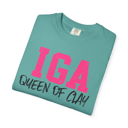 IGA Swiatek - Queen of Clay T-Shirt — Funny Pottery Mom Shirt