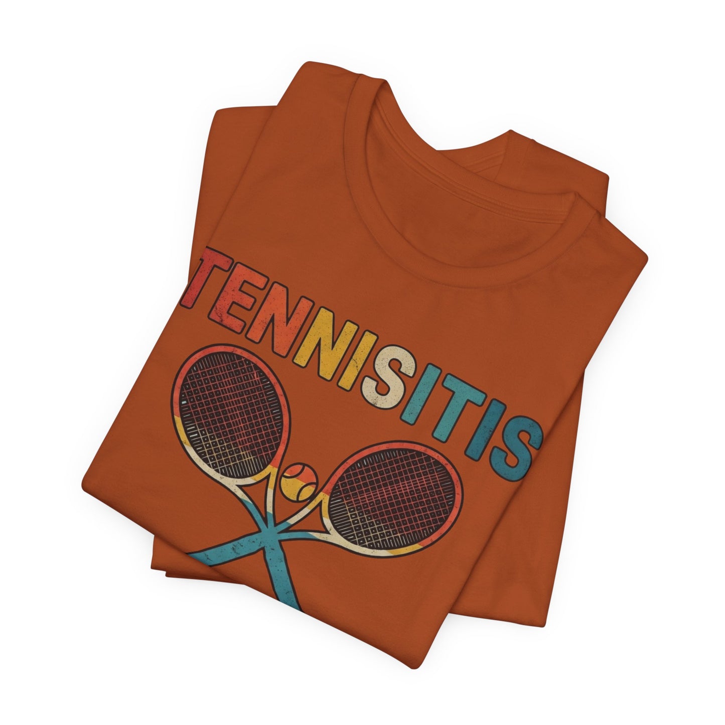 Tennisitis T-Shirt – Vintage Tennis Rackets Graphic Tee