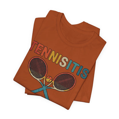 Tennisitis T-Shirt – Vintage Tennis Rackets Graphic Tee
