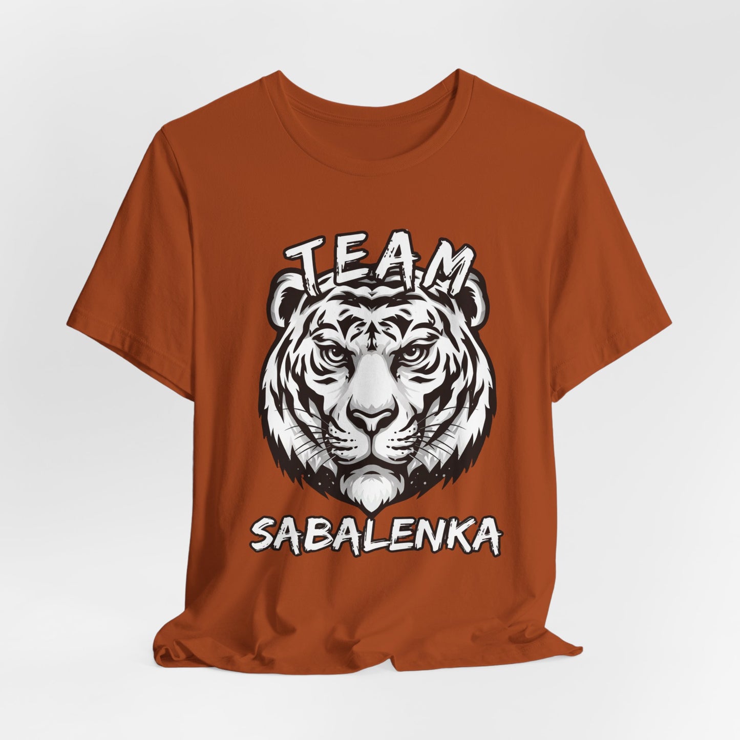Team Sabalenka Tiger T-Shirt — Tennis Fan Tee