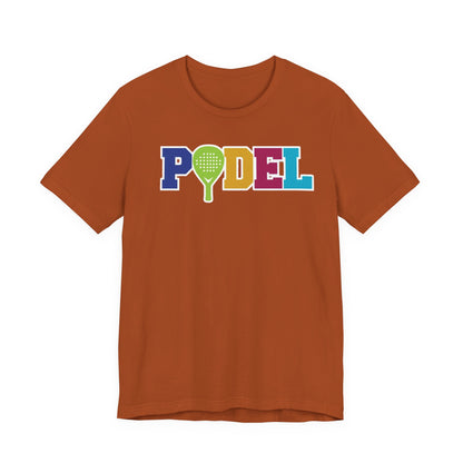 PÖDEL Paddle Tee – Colorful Pickleball Graphic T-Shirt