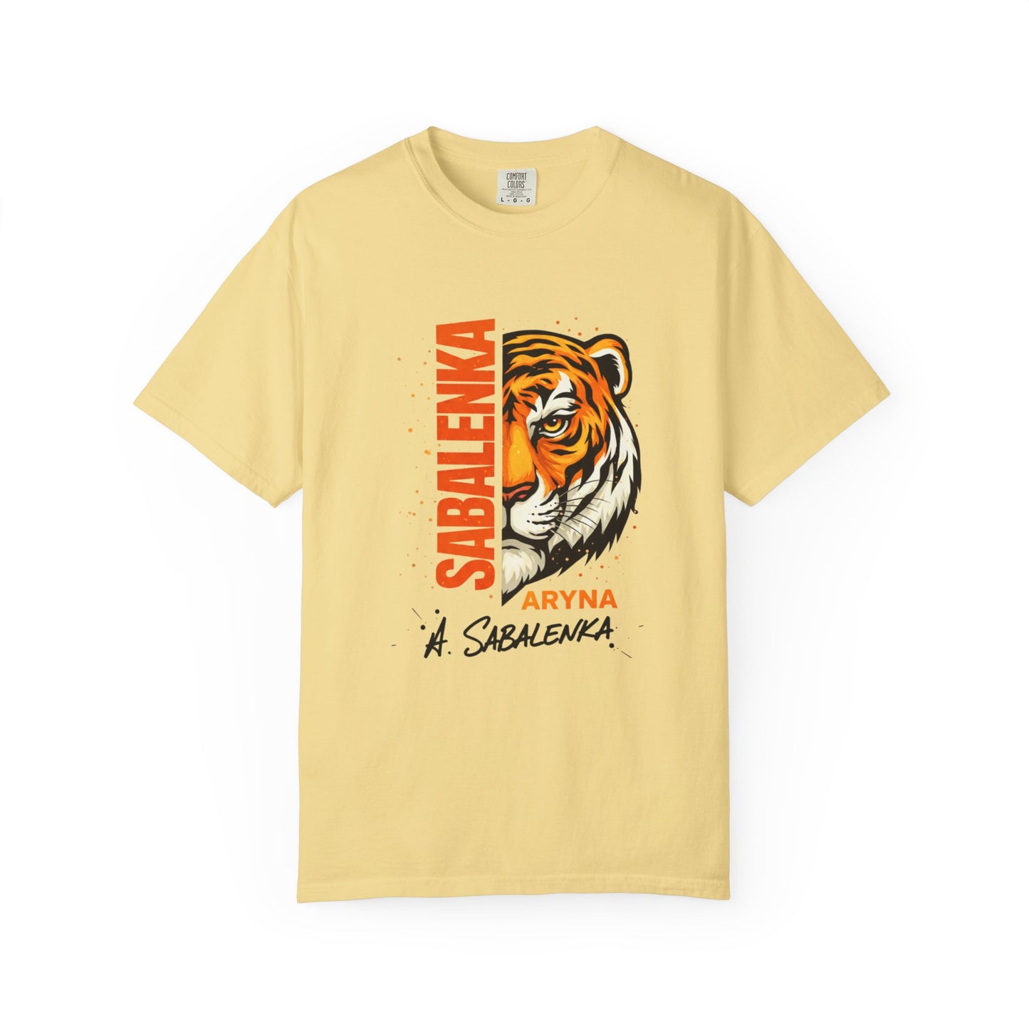 Aryna Sabalenka Tiger T-Shirt — Sabalenka Tennis Fan Tee