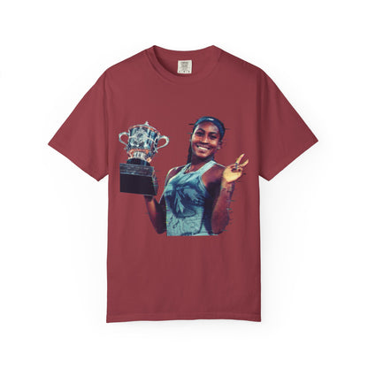 T-Shirt — Coco Gauff Champion Photo Tee
