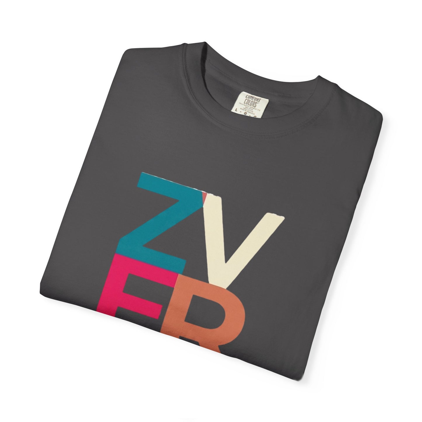 ALEXANDER ZVEREV Colorblock Vertical Logo T‑Shirt