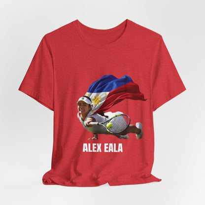 Tennis Superhero Tee — Philippine Flag Athlete Graphic